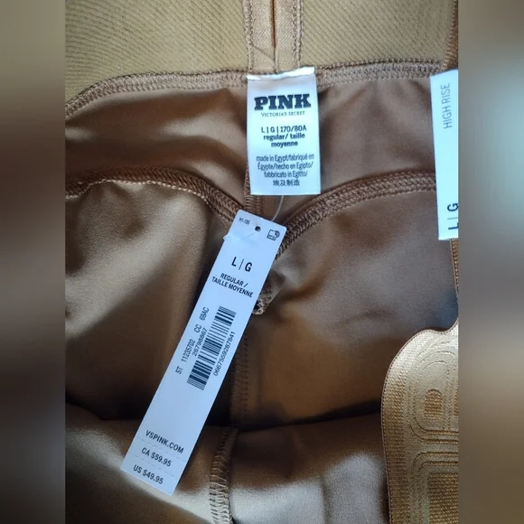 PINK Victoria's Secret Ultimate High Rise Leggings Large NWT - Picture 6 of 8